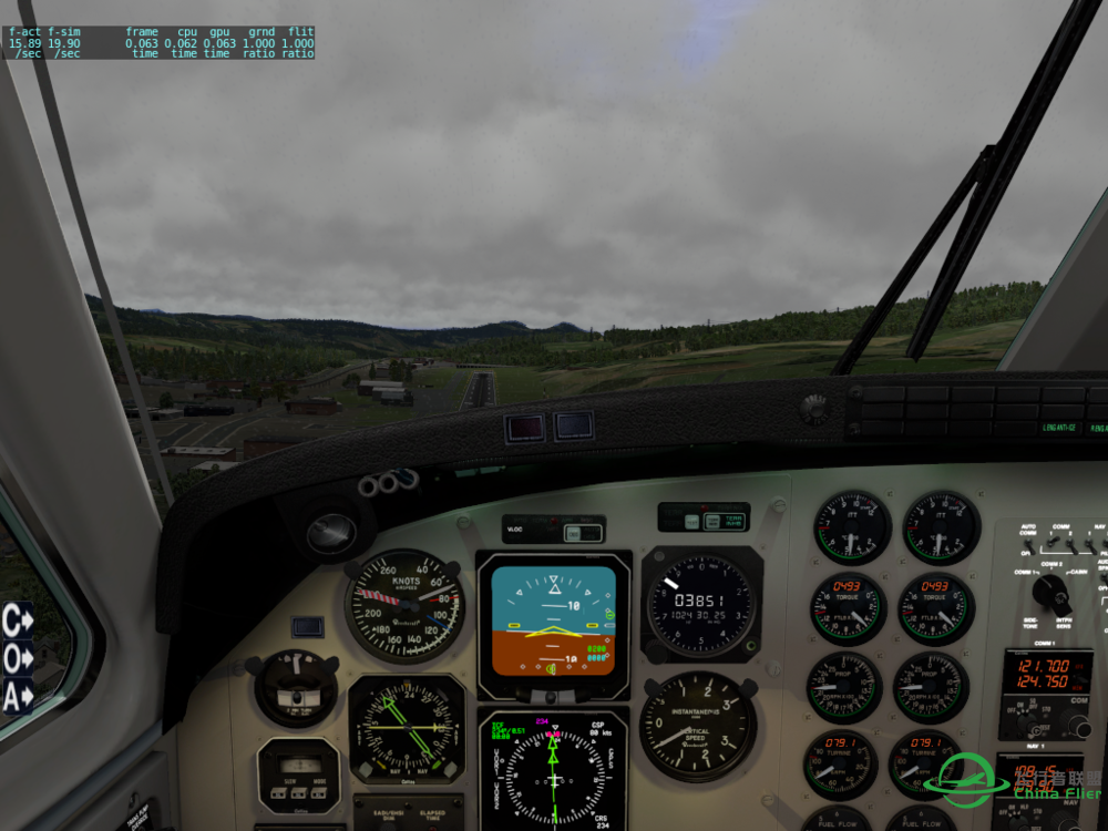 [教程] Carenado C90B KingAir GPS导航实例-569 