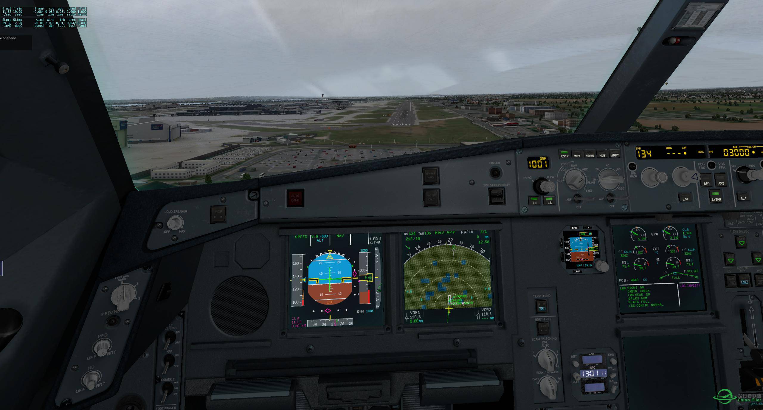 LHR进近-7878 