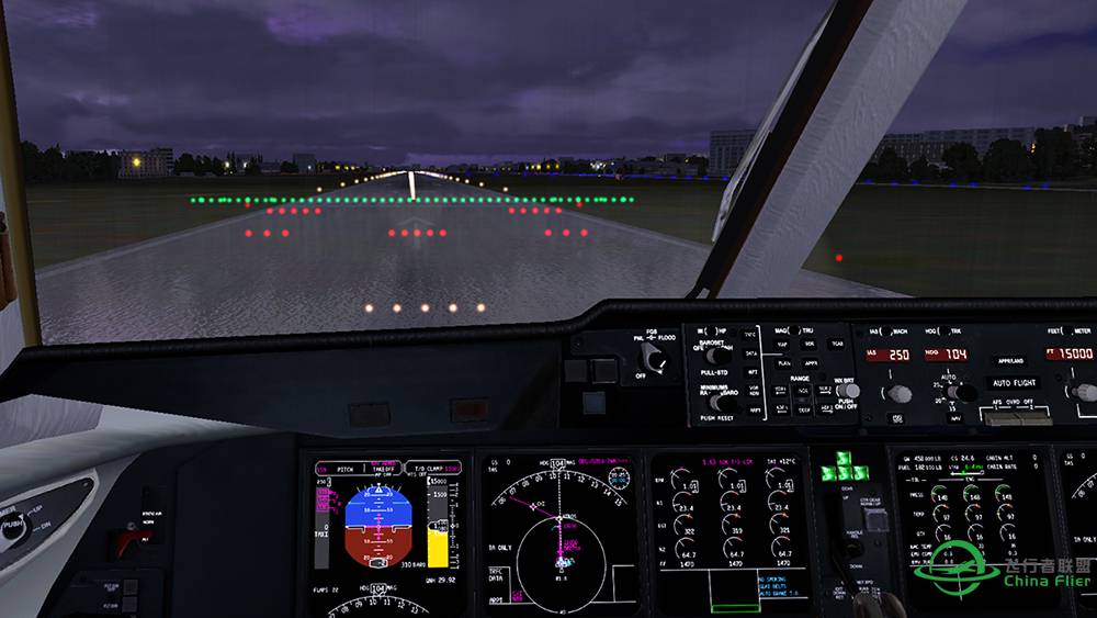 风雨兼程！PMDG MD11 ILS盲降（大连-沈阳）-7476 