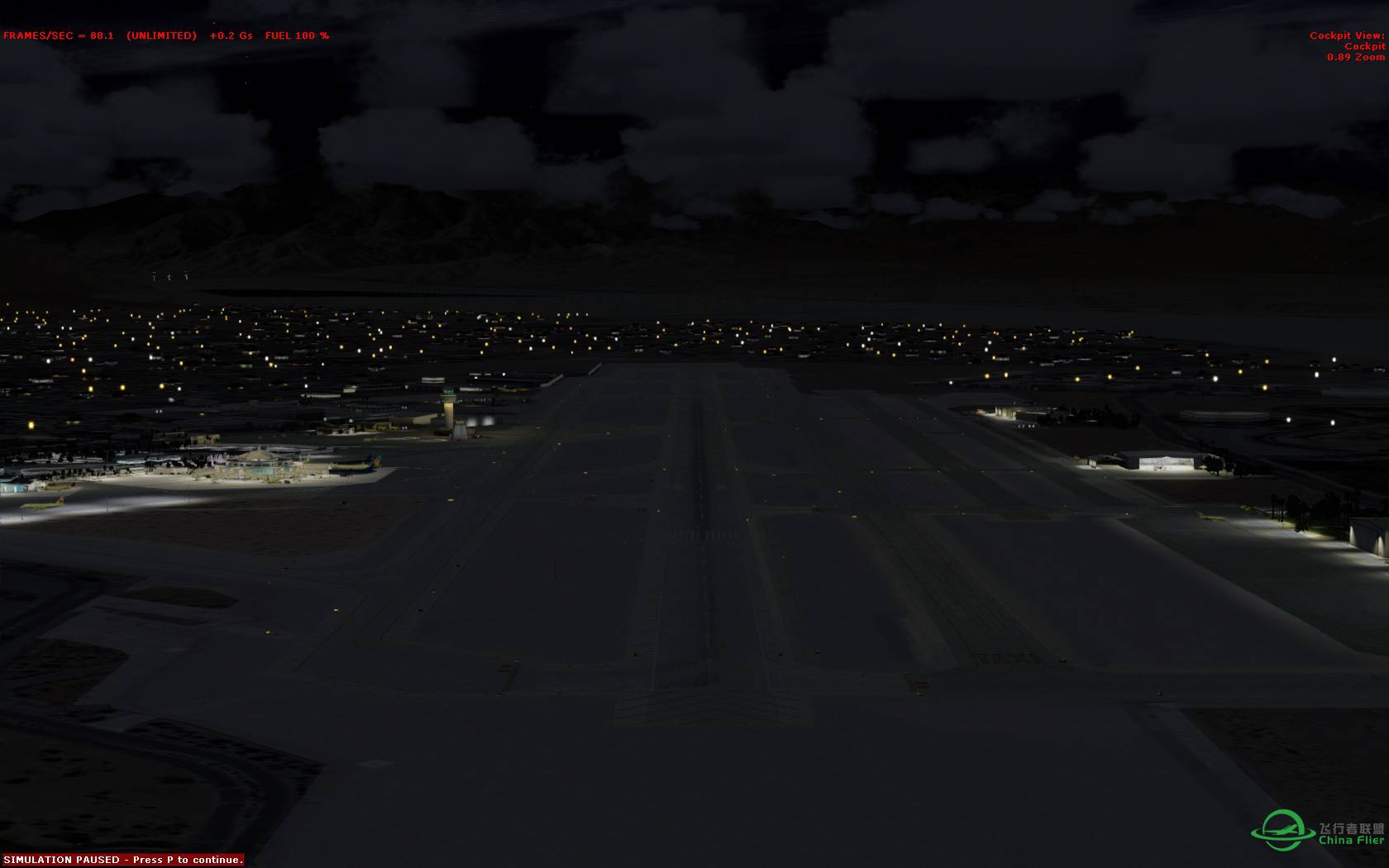 orbx的跑道灯就是个装饰？-2095 