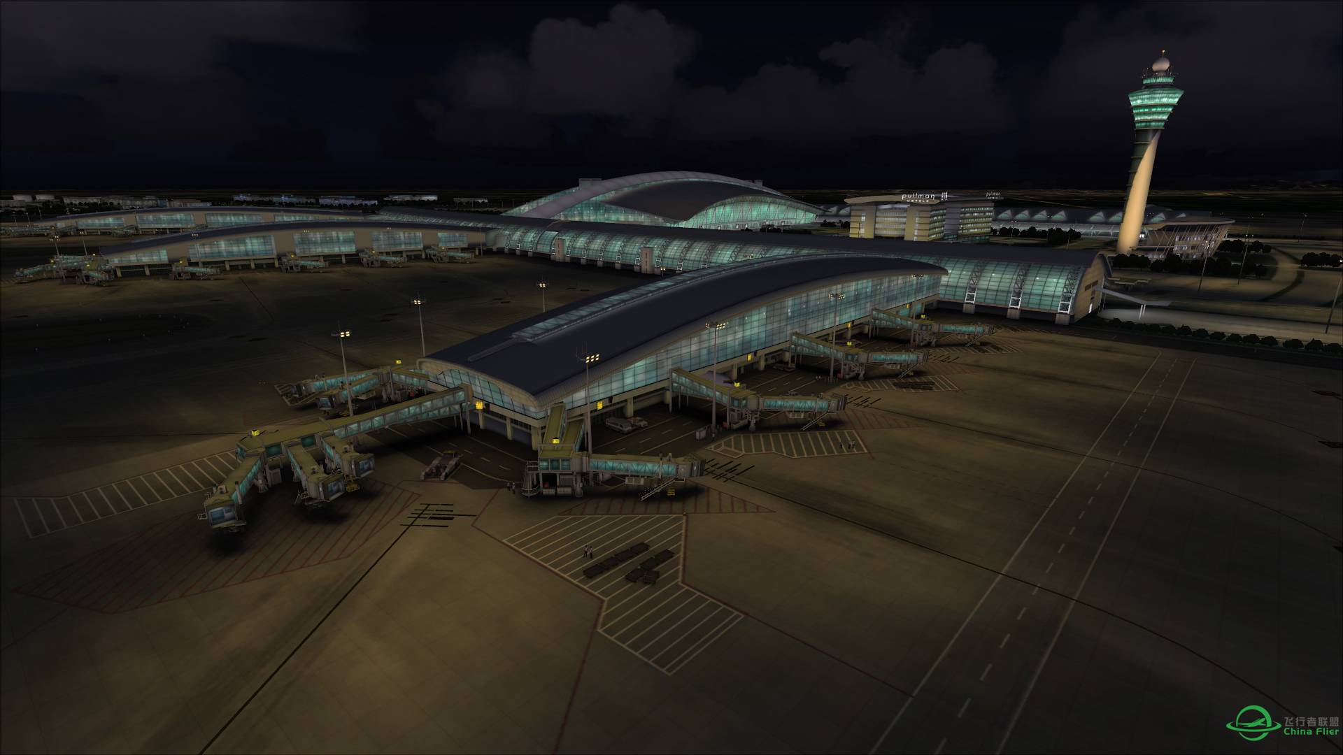 广州白云国际机场FSX,P3D-2097 