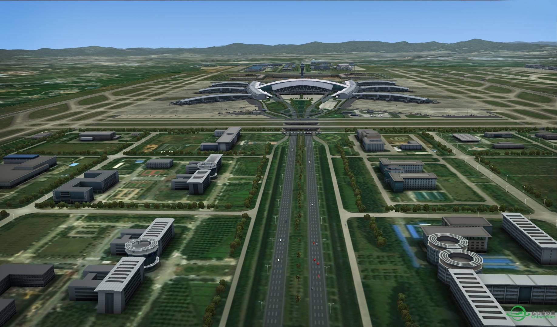 广州白云国际机场FSX,P3D-3599 