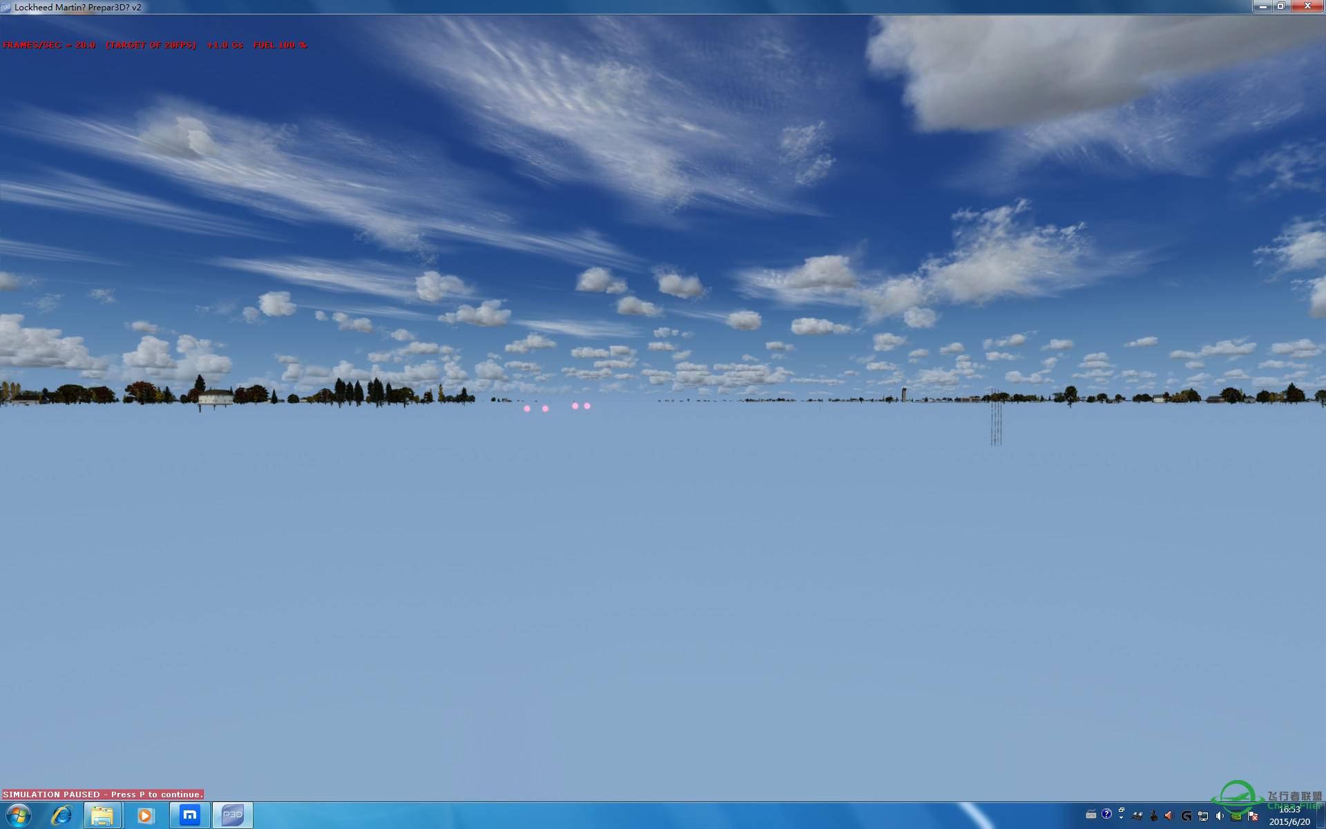 新手刚装的P3DV2.5显示问题-6111 