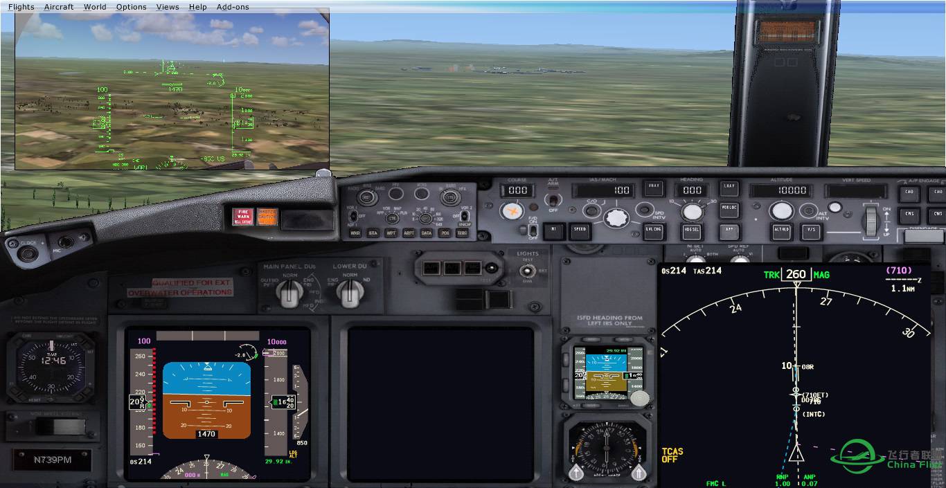 PMDG737-900近进EGKK-8507 