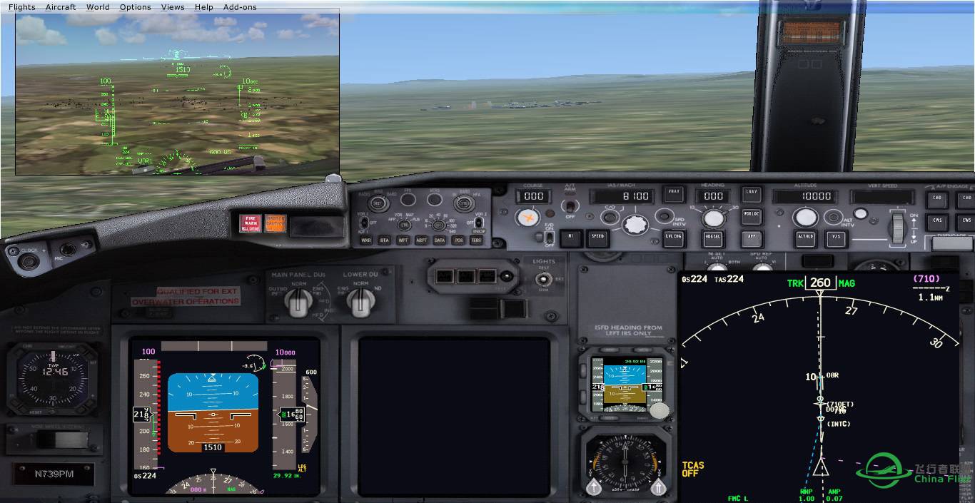 PMDG737-900近进EGKK-1749 
