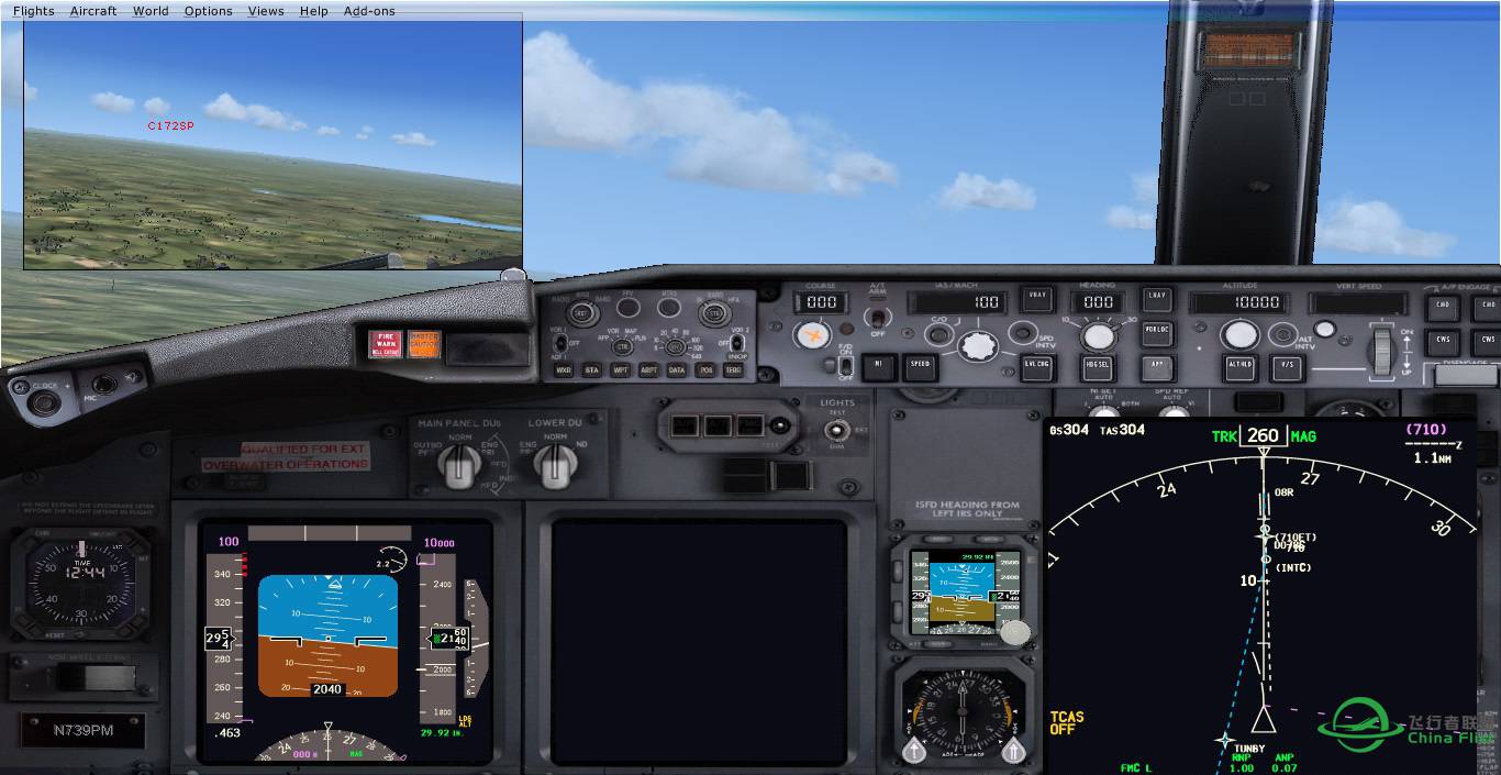 PMDG737-900近进EGKK-7471 