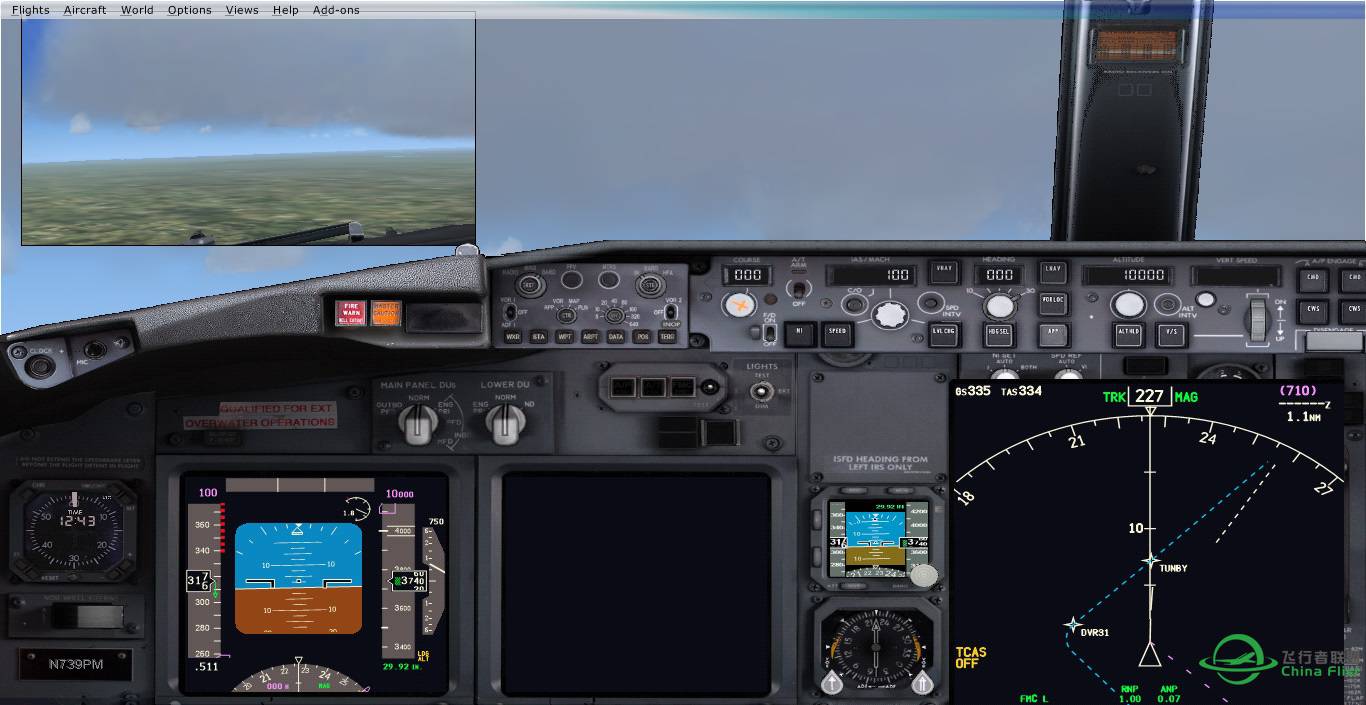 PMDG737-900近进EGKK-6674 