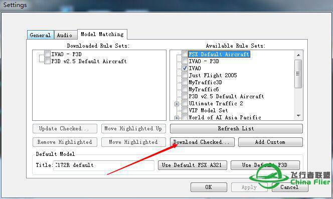 关于vpilot联飞机模映射问题-832 