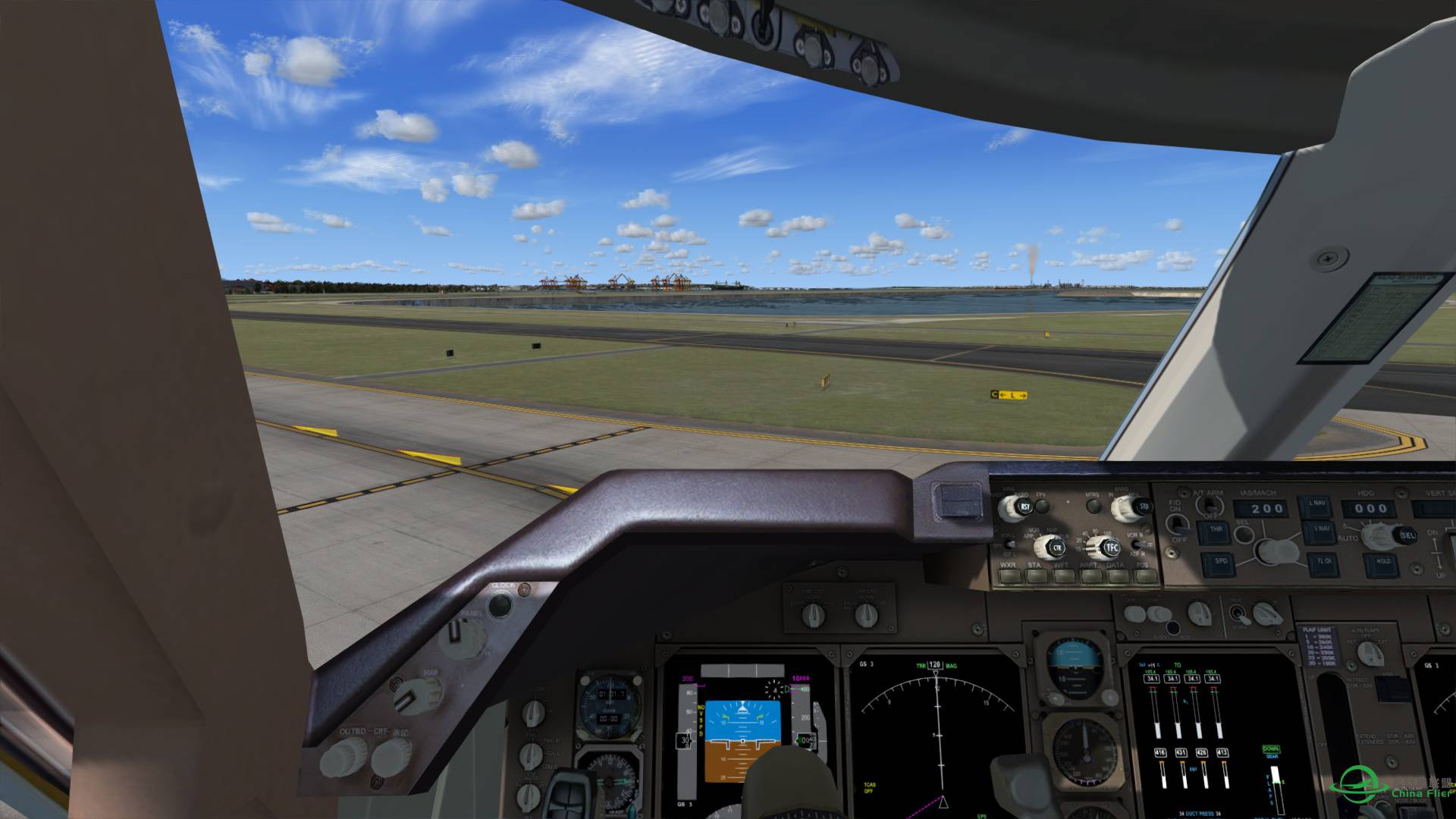 Prepar 3D 试飞，光影效果不错（2）-3234 