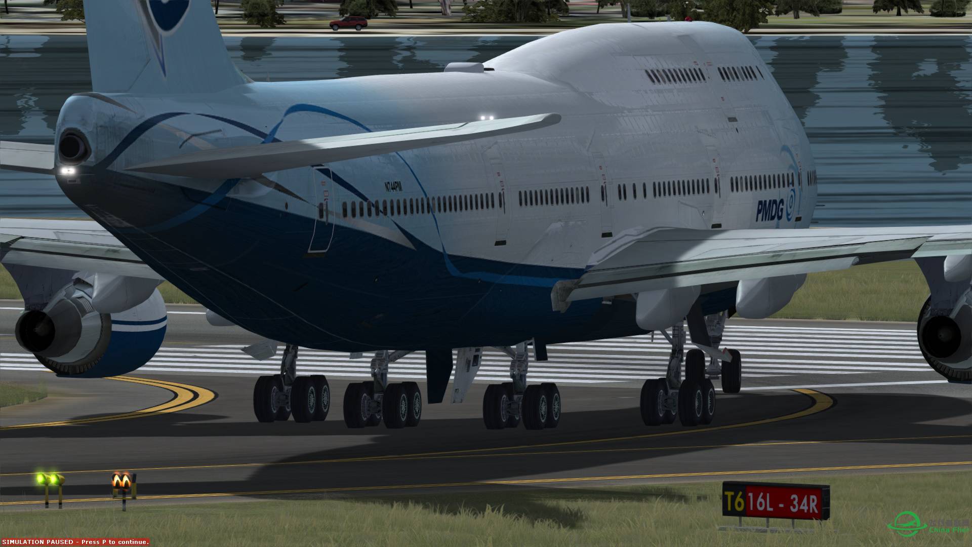 Prepar 3D 试飞，光影效果不错（2）-4174 