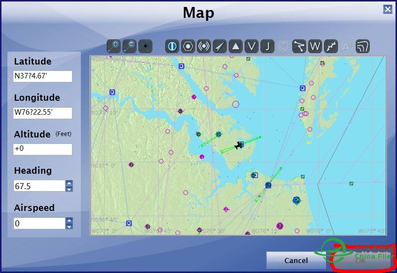 P3D为什么改变不了飞机位置？？-8525 