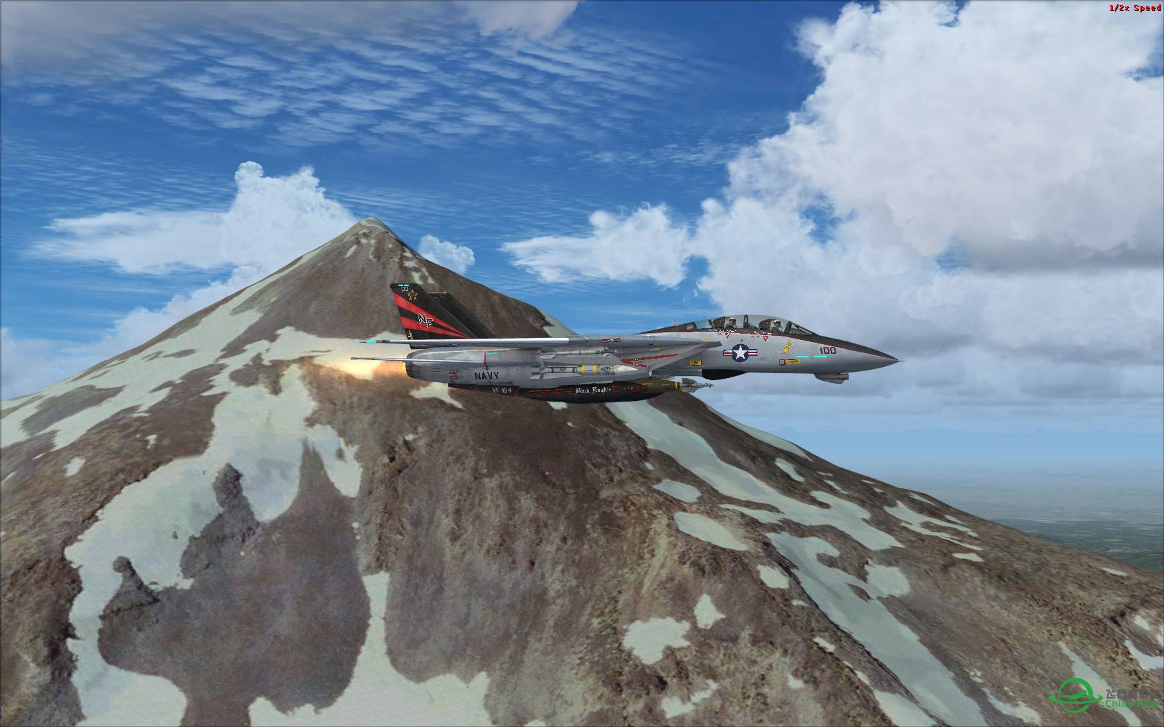 蓝色北美俄勒冈州三姐妹山-6110 