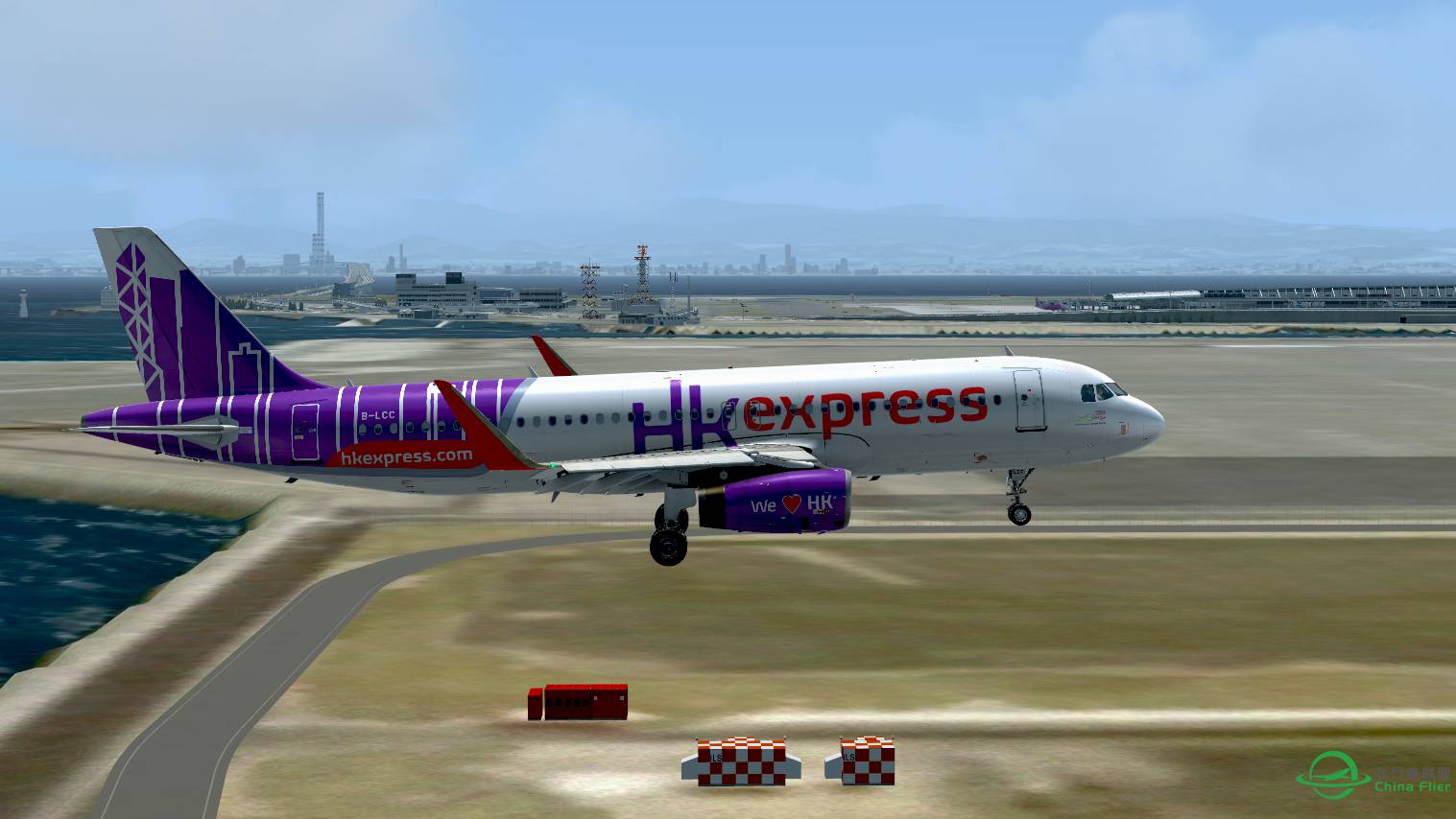 香港快運降落關西空港-4891 