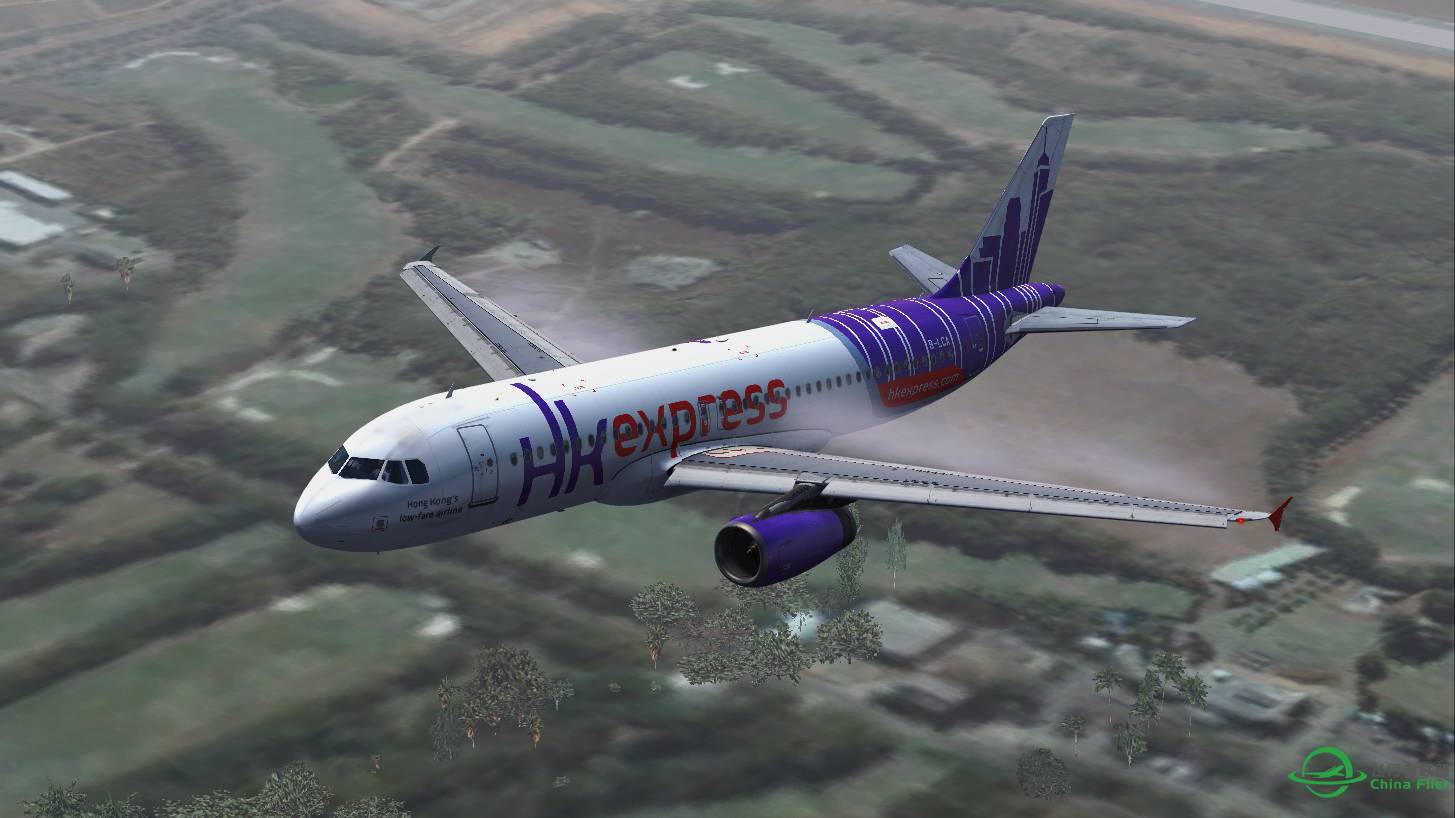 台中takeoff 香港快運-1636 