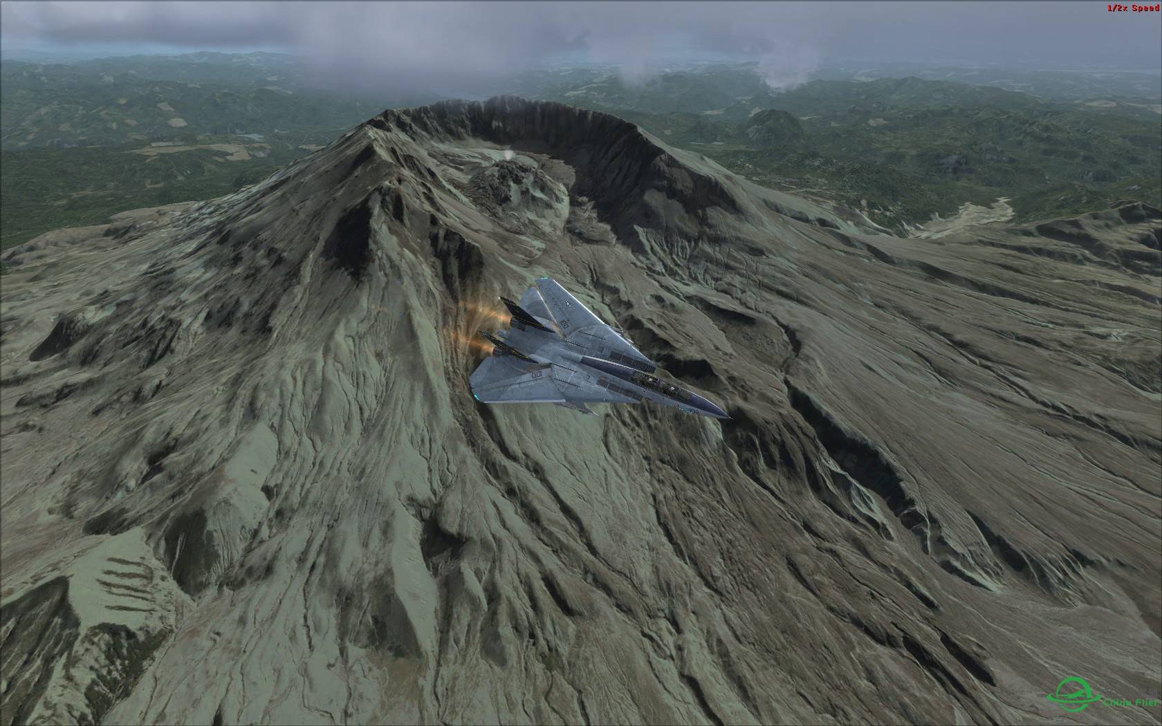 震撼壮丽的圣海伦斯火山-564 