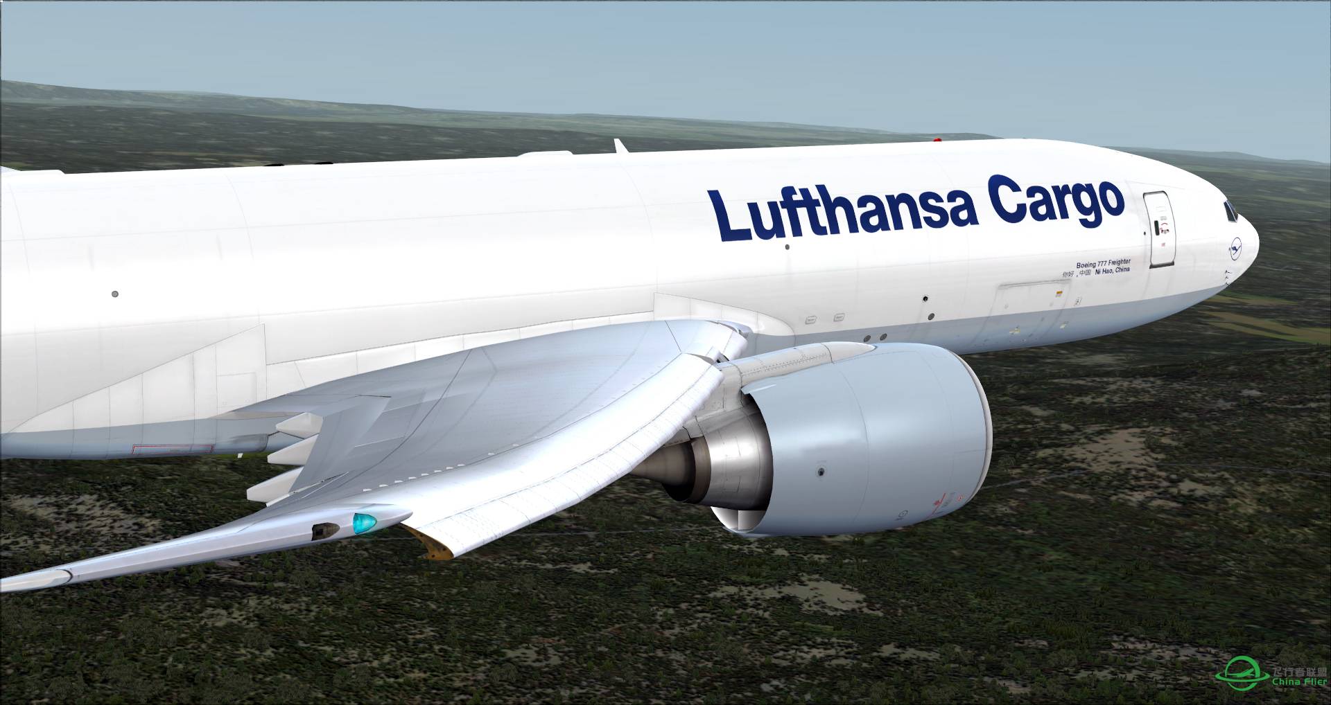 Ni Hao China与KLM Asia。-8182 