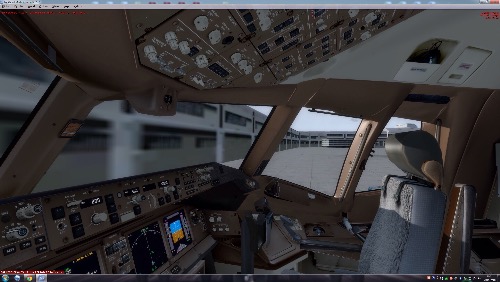 庆祝自己P3D安装成功-7851 