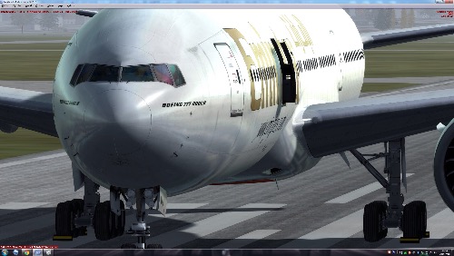 庆祝自己P3D安装成功-9298 