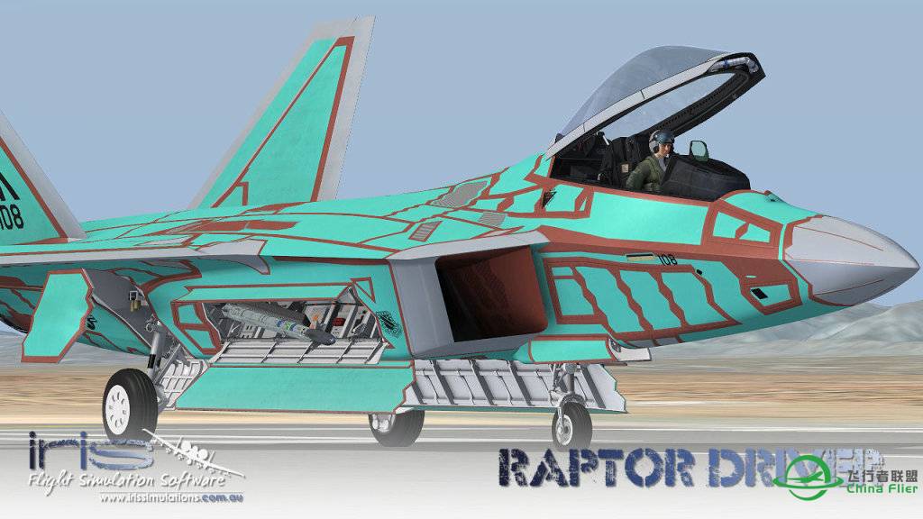 IRIS -  空军系列 - F-22猛禽 2014-9536 