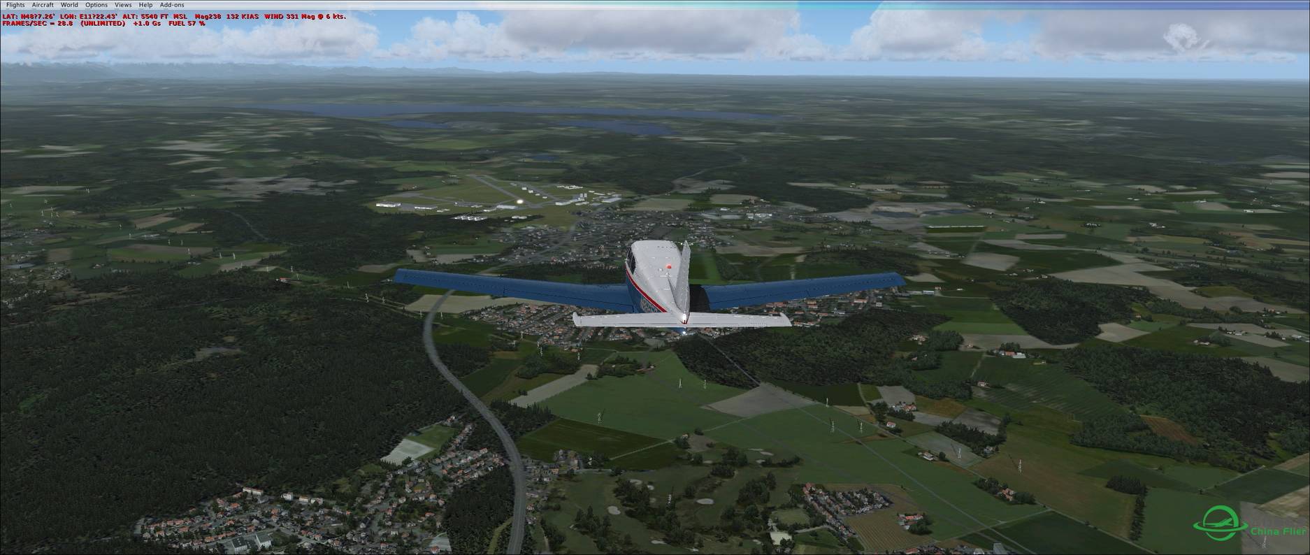 VFR之咖啡的德国飞行图集-9177 