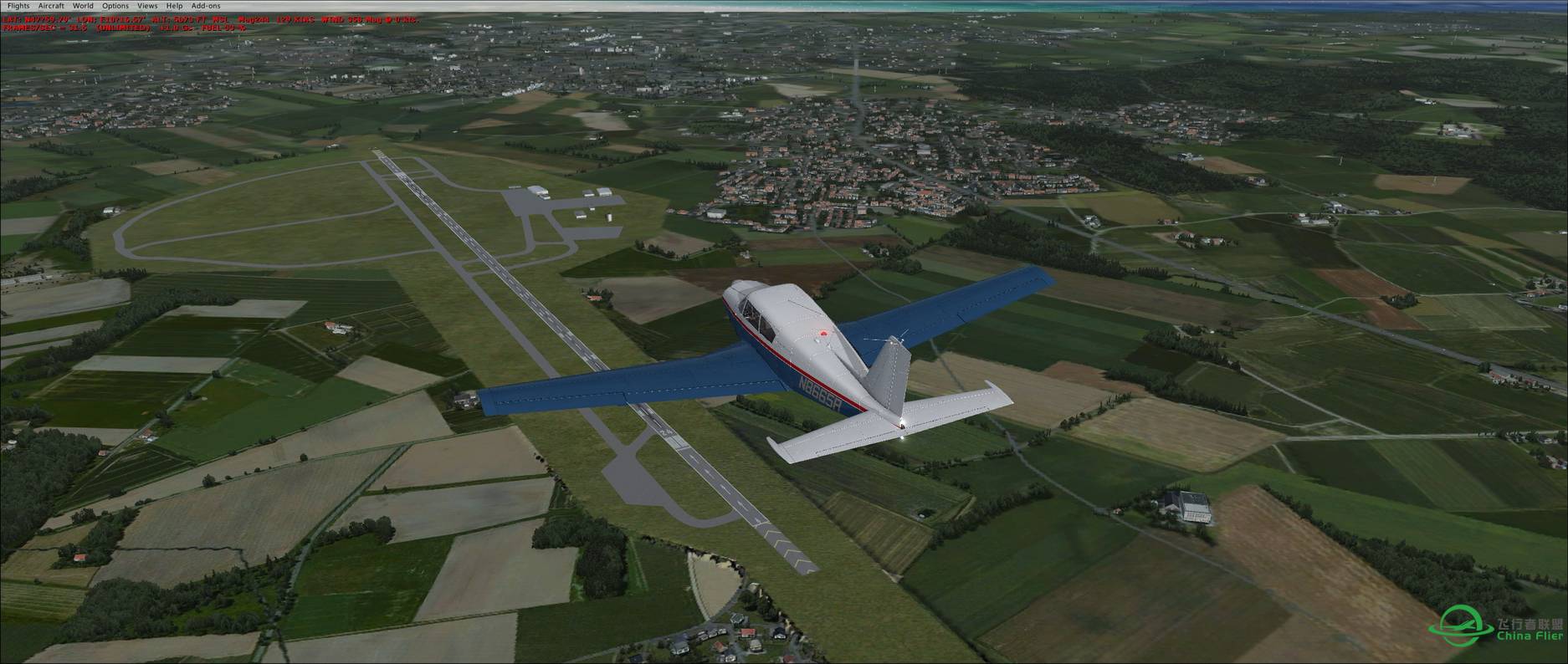 VFR之咖啡的德国飞行图集-309 