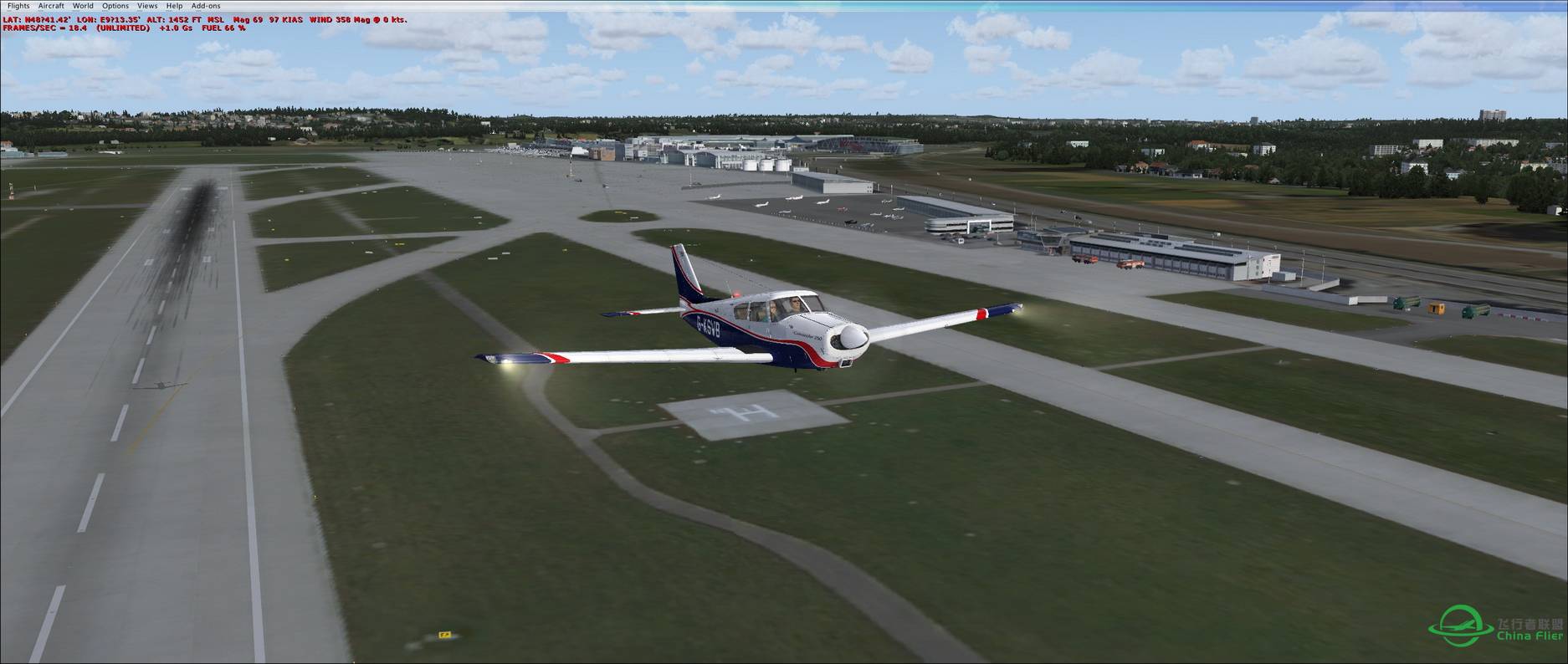 VFR之咖啡的德国飞行图集-7670 