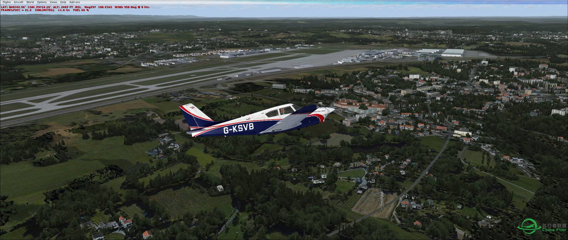 VFR之咖啡的德国飞行图集-859 