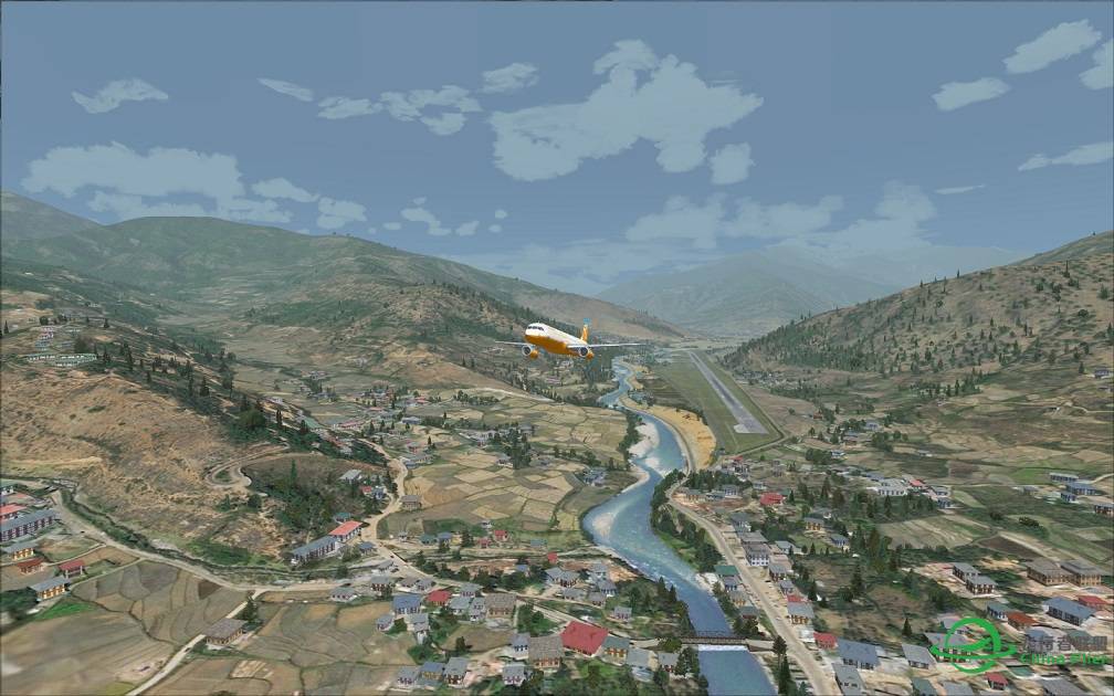 最新版不丹帕罗机场-8105 