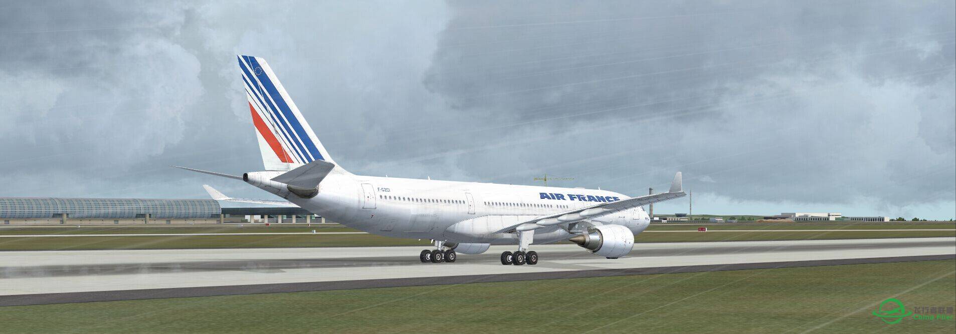 Airbus 330 take off-2947 