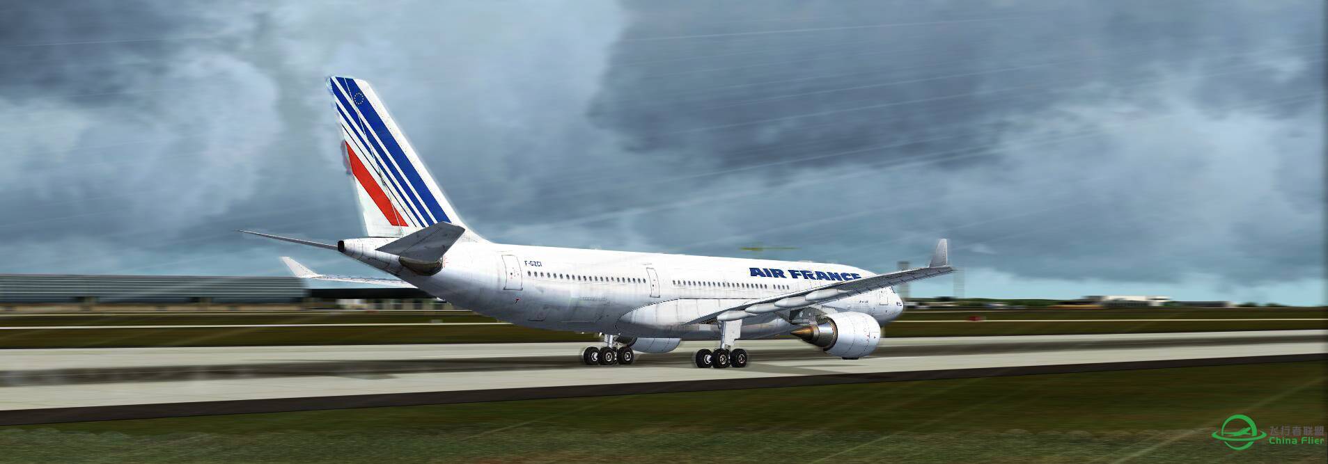 Airbus 330 take off-4279 