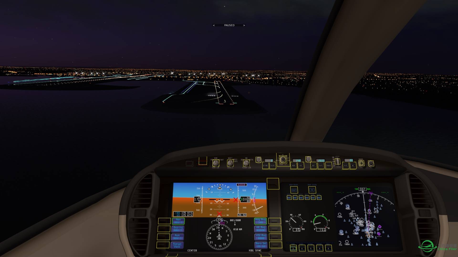 xplane 的夜间效果-573 