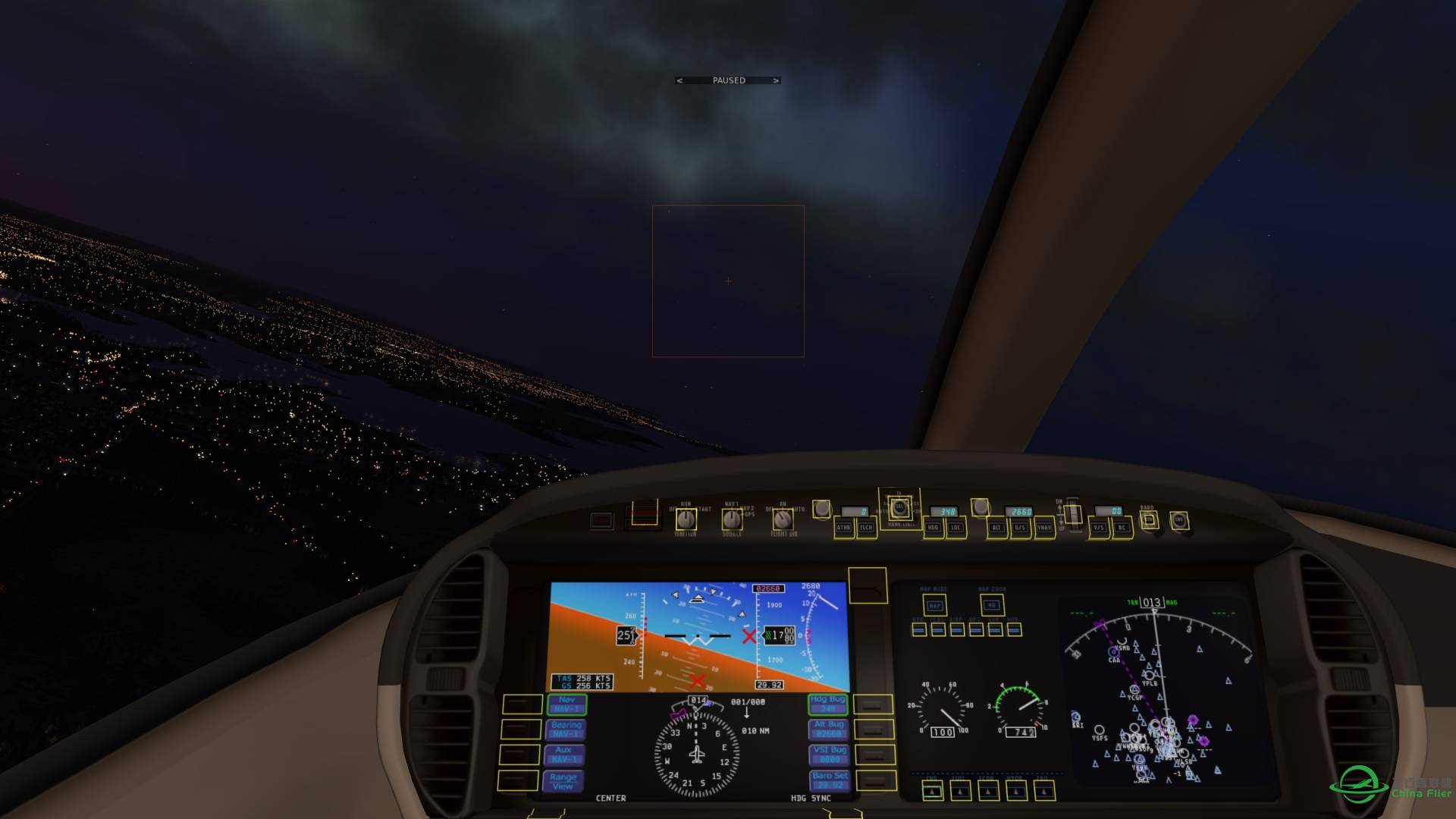 xplane 的夜间效果-9112 
