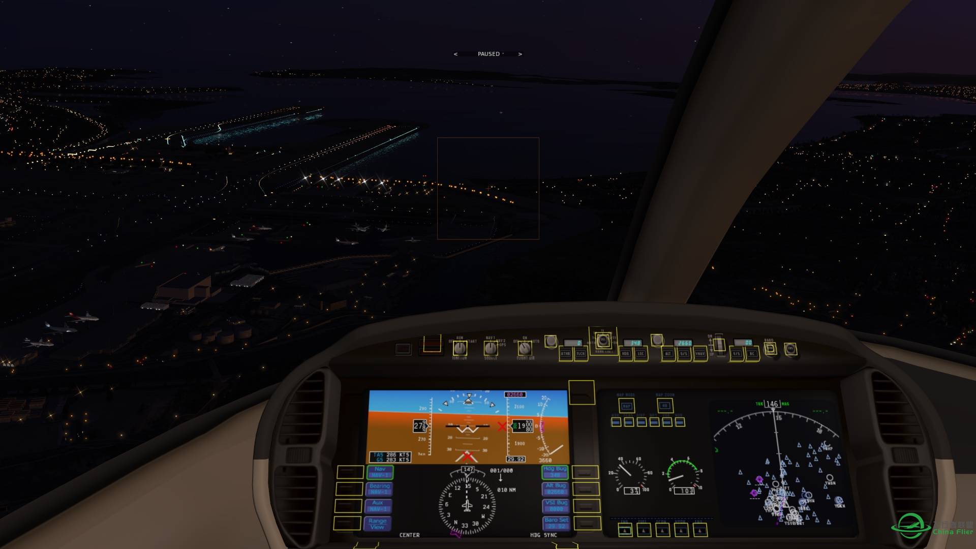 xplane 的夜间效果-1438 