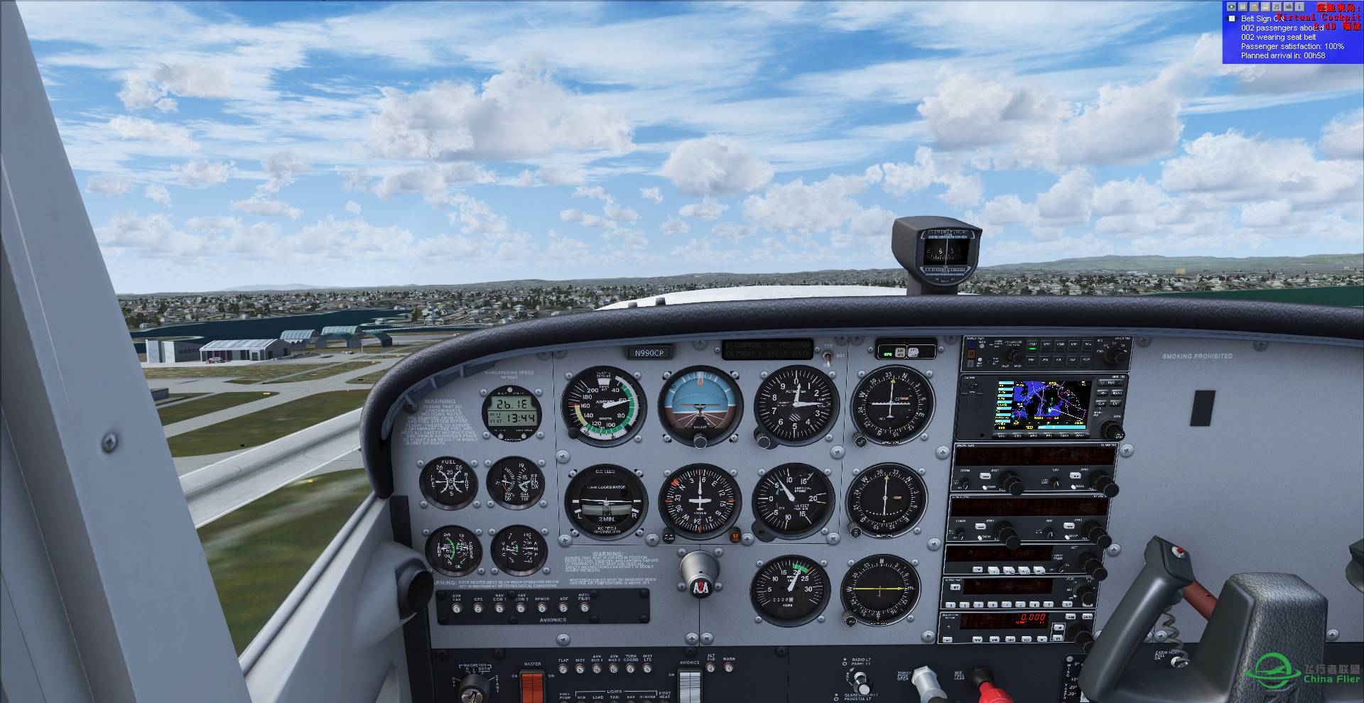 奥克兰飞往新普利茅斯机场，目视飞行的魅力-8766 