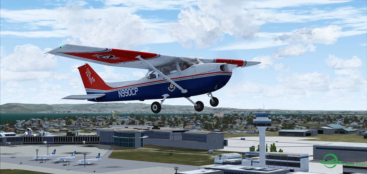 奥克兰飞往新普利茅斯机场，目视飞行的魅力-9542 