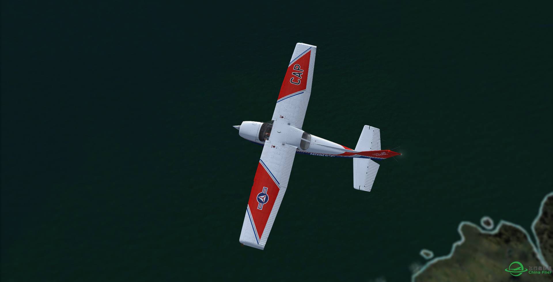 奥克兰飞往新普利茅斯机场，目视飞行的魅力-9982 