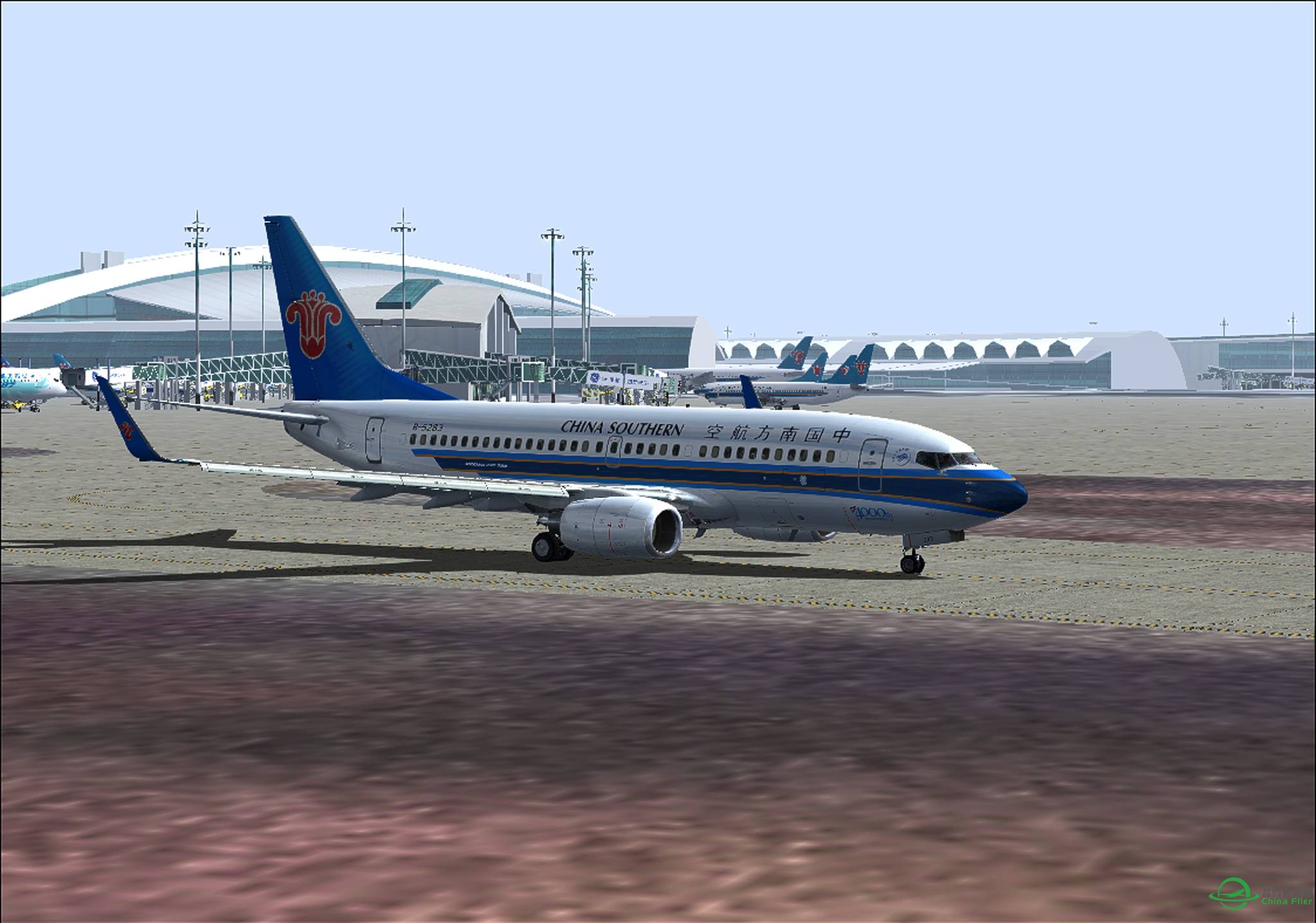 【CA2472新版环球系列】第五站：广州-南宁-7361 