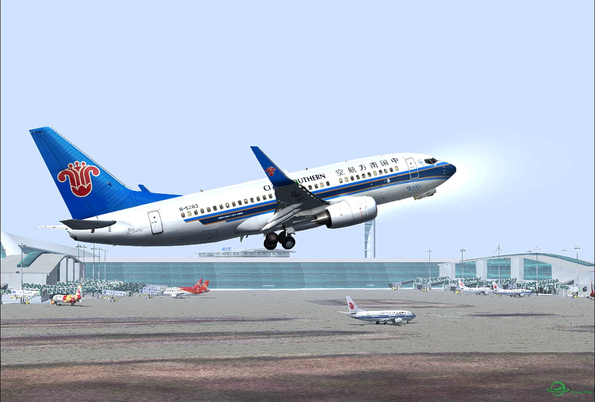 【CA2472新版环球系列】第五站：广州-南宁-7164 