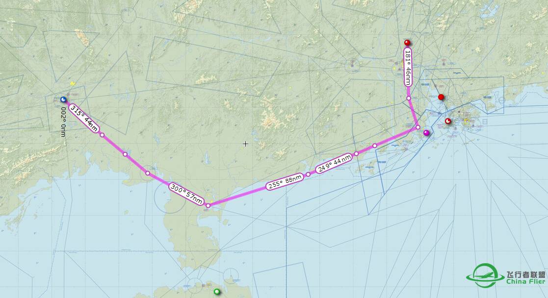 【CA2472新版环球系列】第五站：广州-南宁-7936 