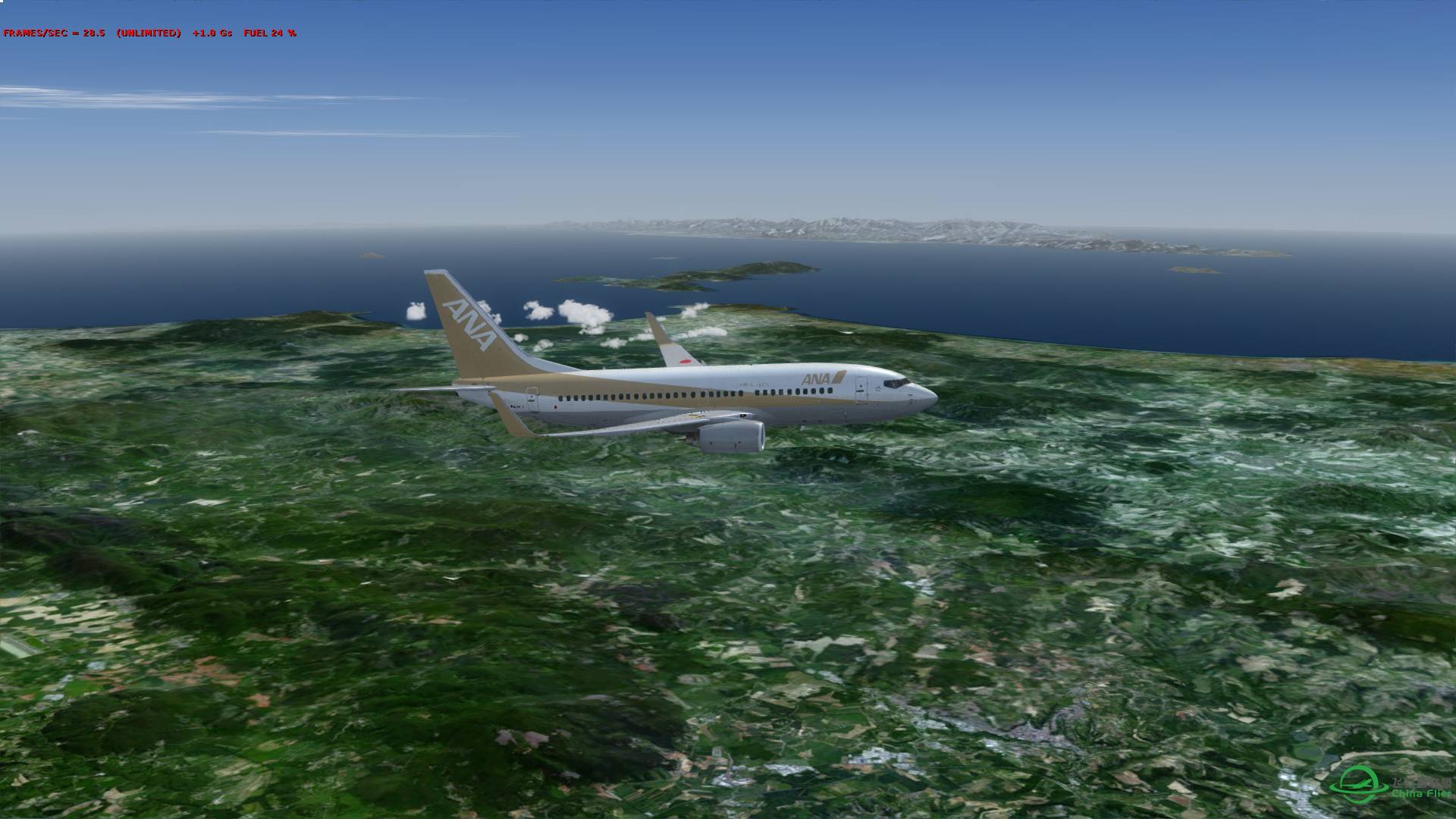 装了MegaSceneryEarth - 意大利，效果还不错-1218 