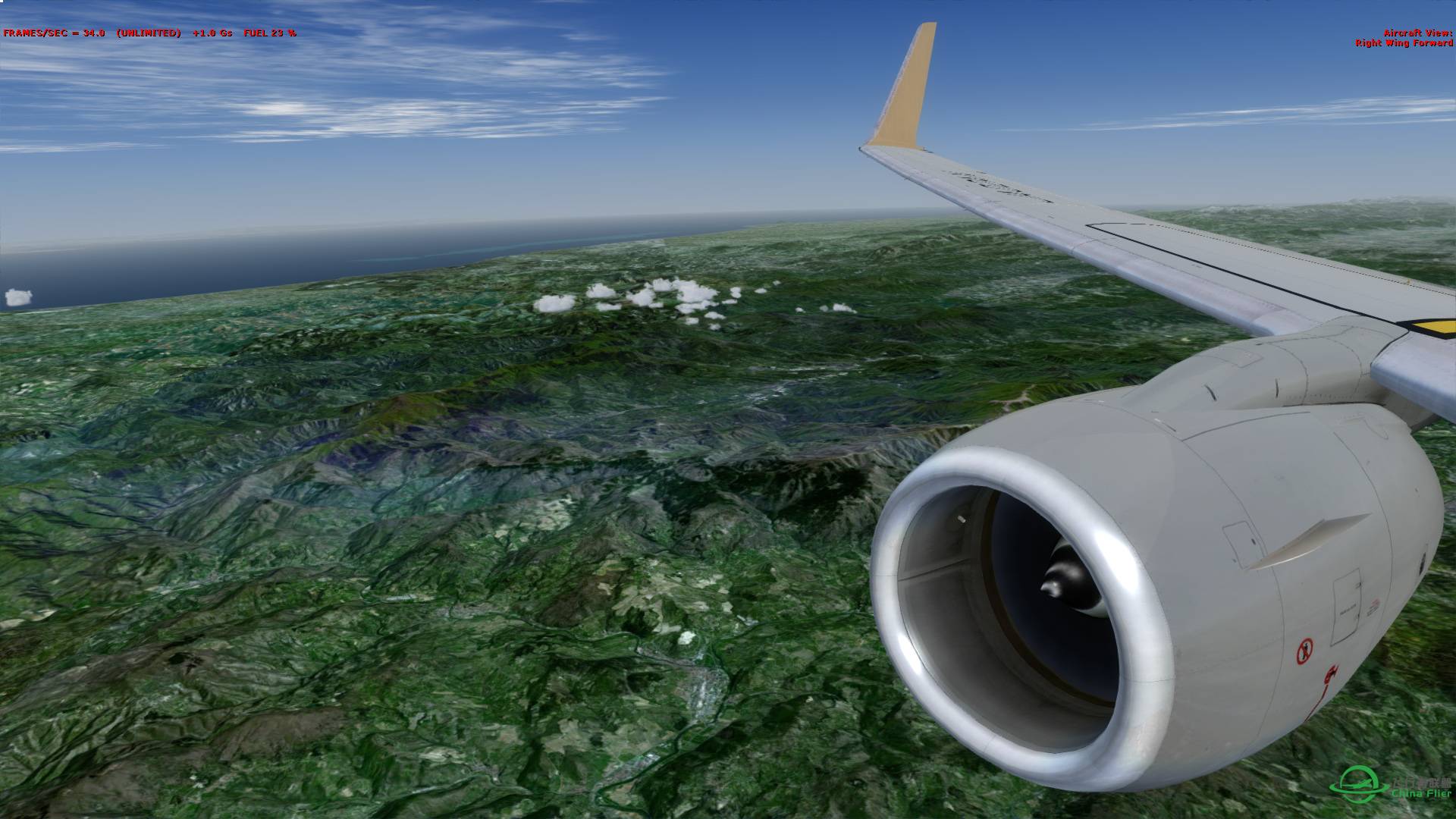 装了MegaSceneryEarth - 意大利，效果还不错-5015 