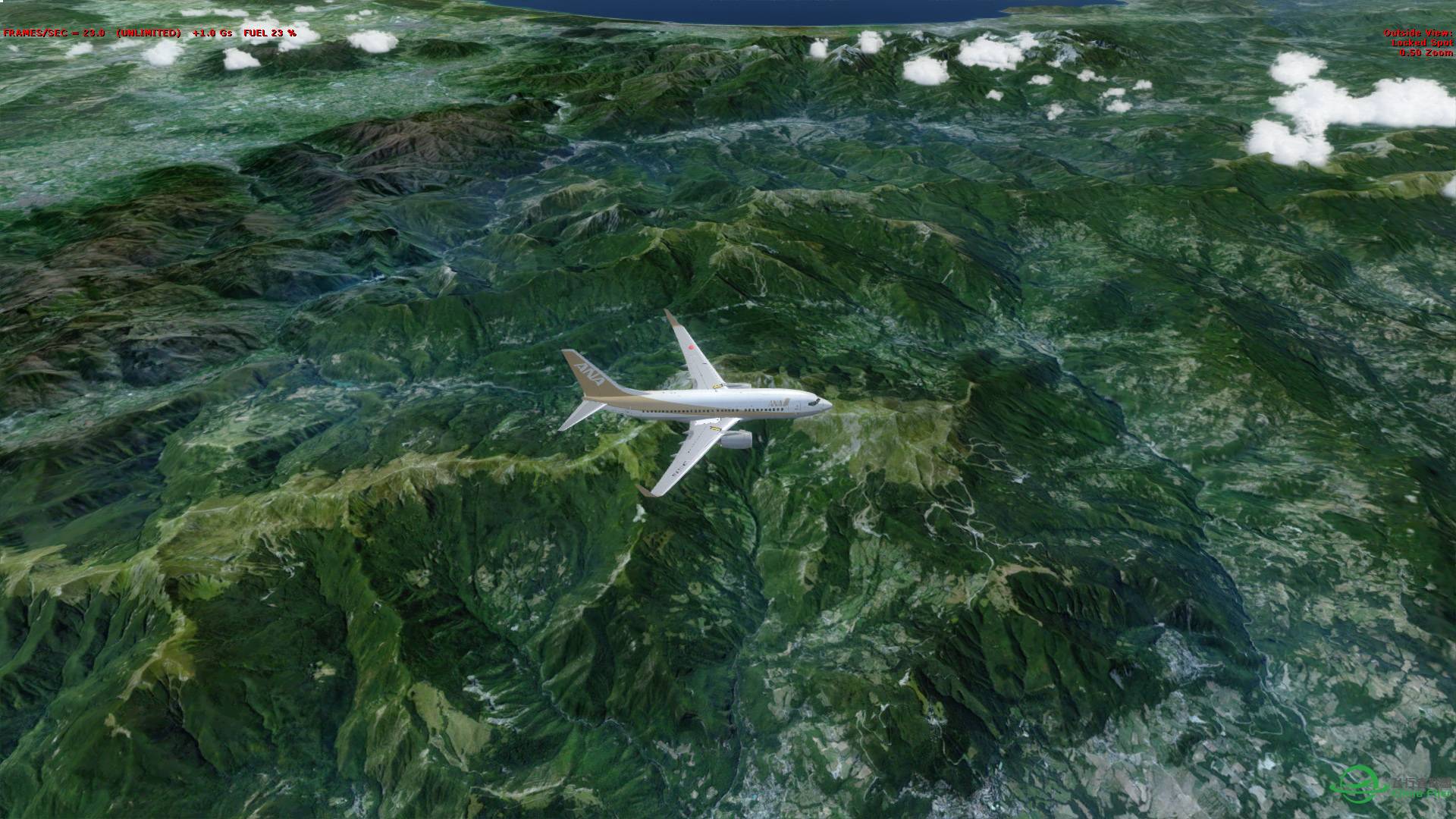 装了MegaSceneryEarth - 意大利，效果还不错-8782 