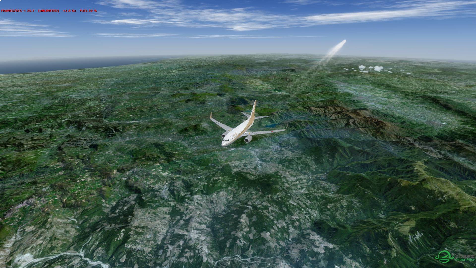 装了MegaSceneryEarth - 意大利，效果还不错-1992 