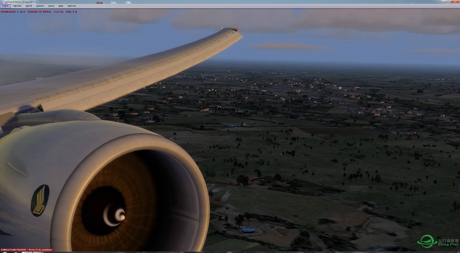 安装PMDG 777 强悍特效_ImmersionV1.20后的效果，太NB了-1982 