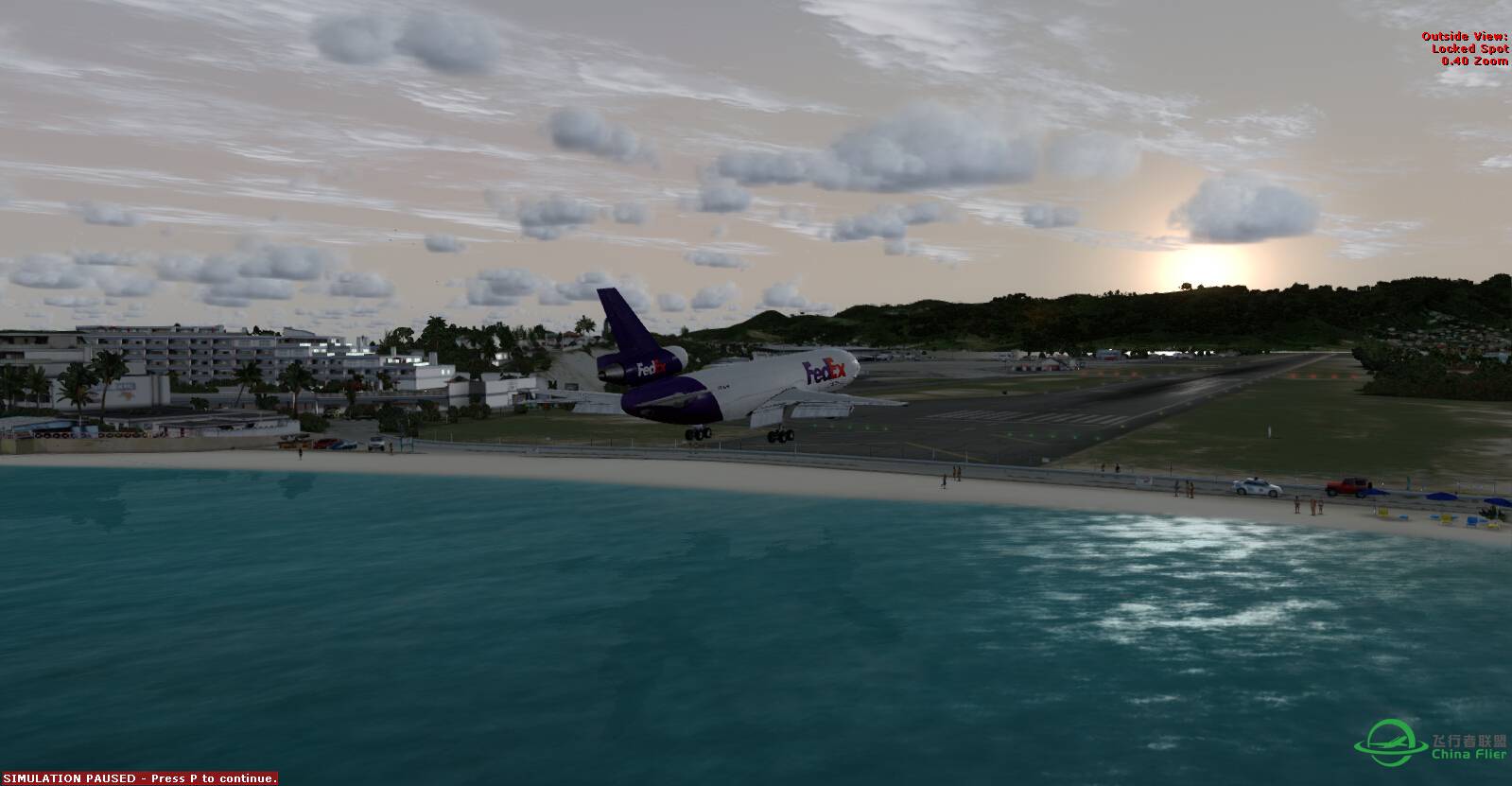 刚装的DC 10降落朱莉安娜-9412 