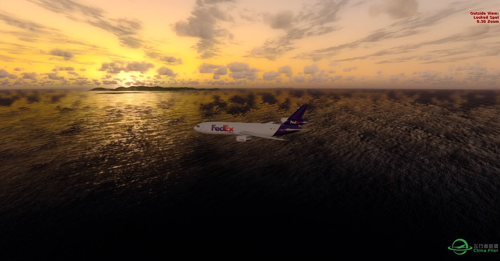 刚装的DC 10降落朱莉安娜-1536 