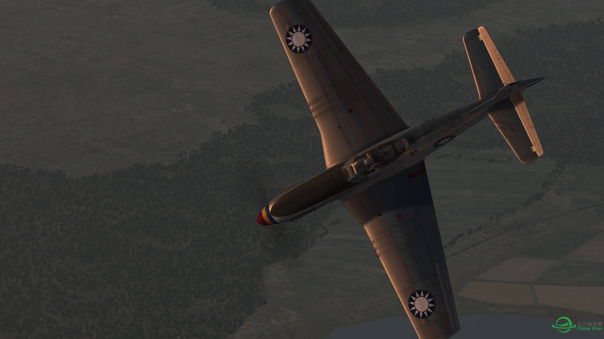 国民政府空军涂装P-51-5070 