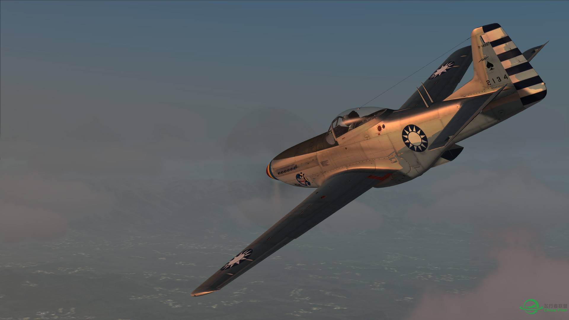 国民政府空军涂装P-51-440 