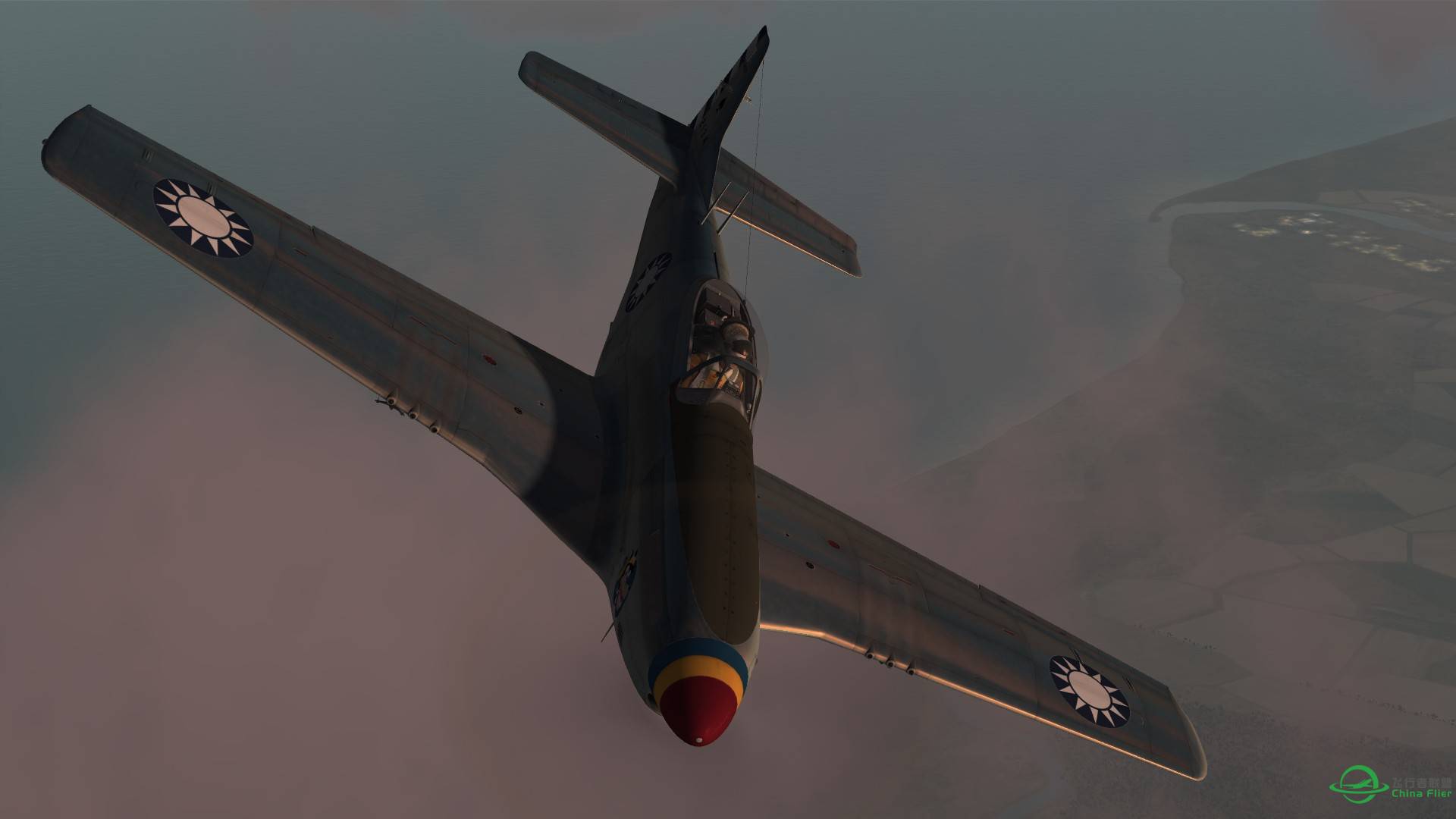 国民政府空军涂装P-51-8834 