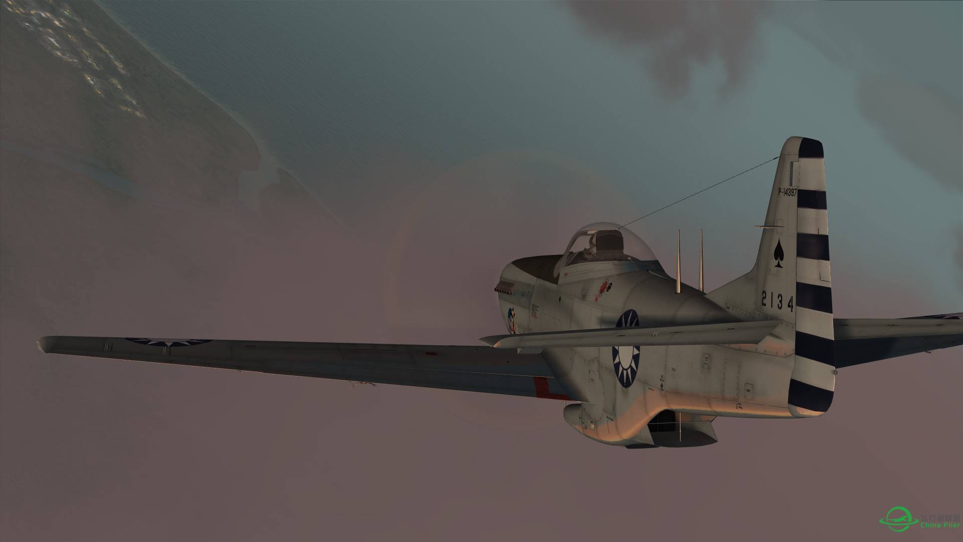 国民政府空军涂装P-51-9006 